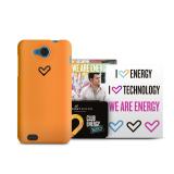 Energy Sistem - 422937 funda para teléfono móvil Folio Naranja