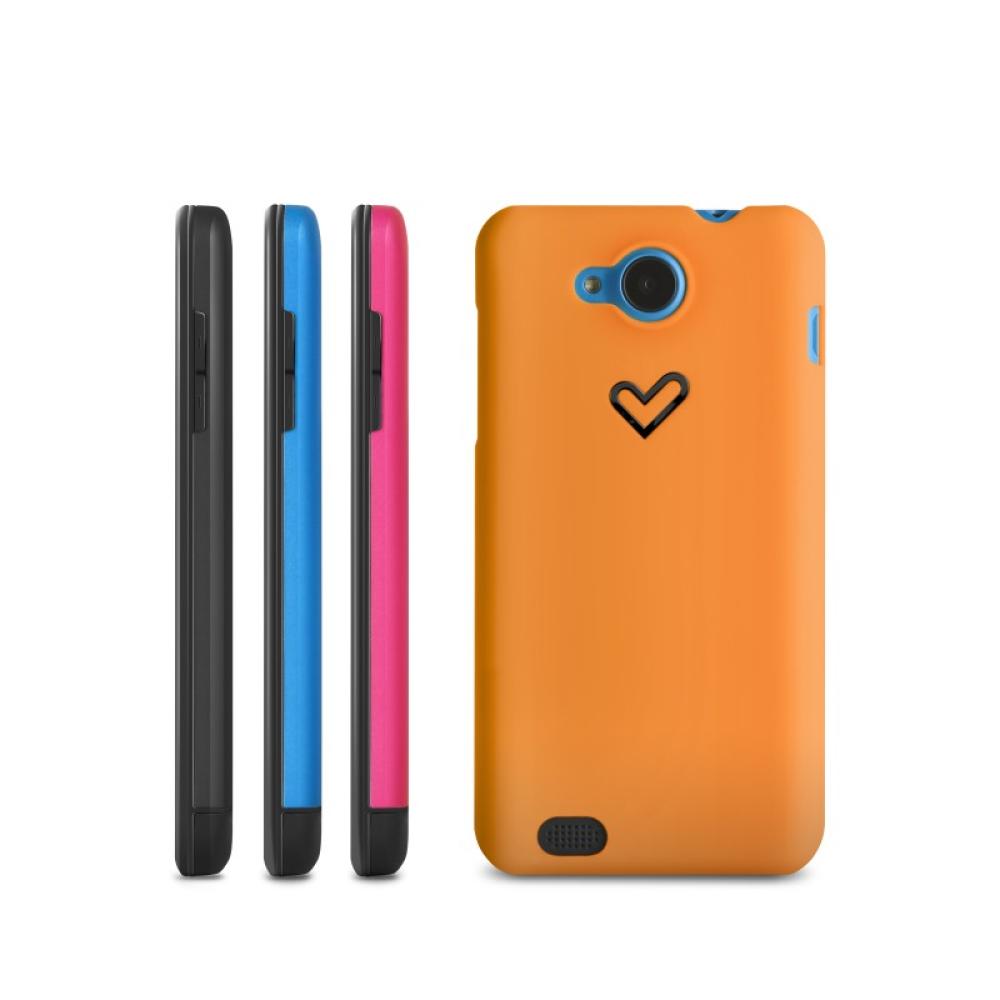 Energy Sistem - 422937 funda para teléfono móvil Folio Naranja