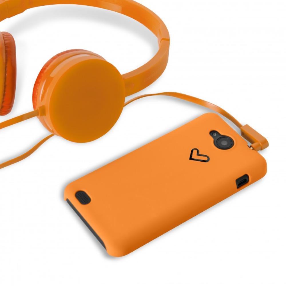 Energy Sistem - 422937 funda para teléfono móvil Folio Naranja