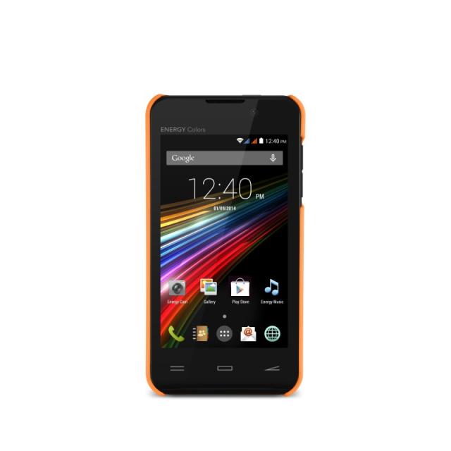 Energy Sistem - 422937 funda para teléfono móvil Folio Naranja