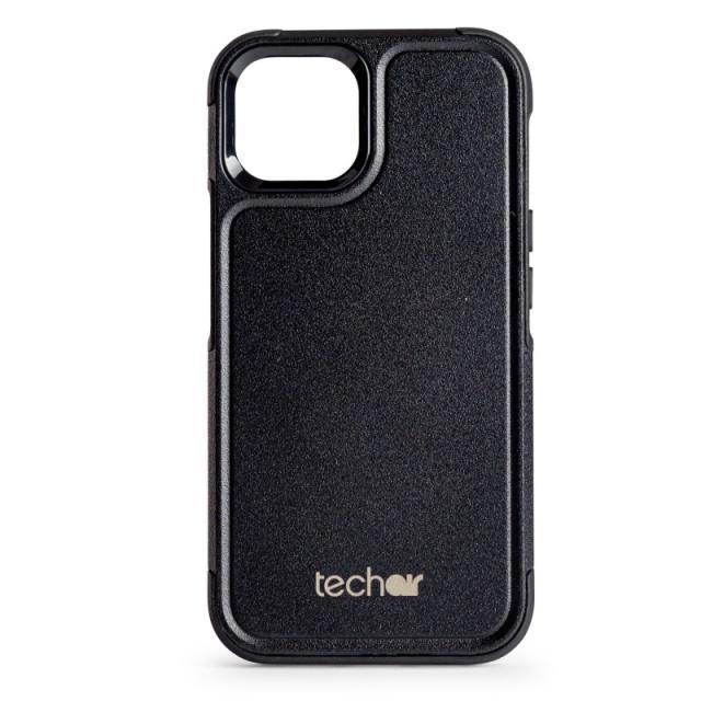 Techair - Classic essential funda para teléfono móvil 15,5 cm (6.1") Negro