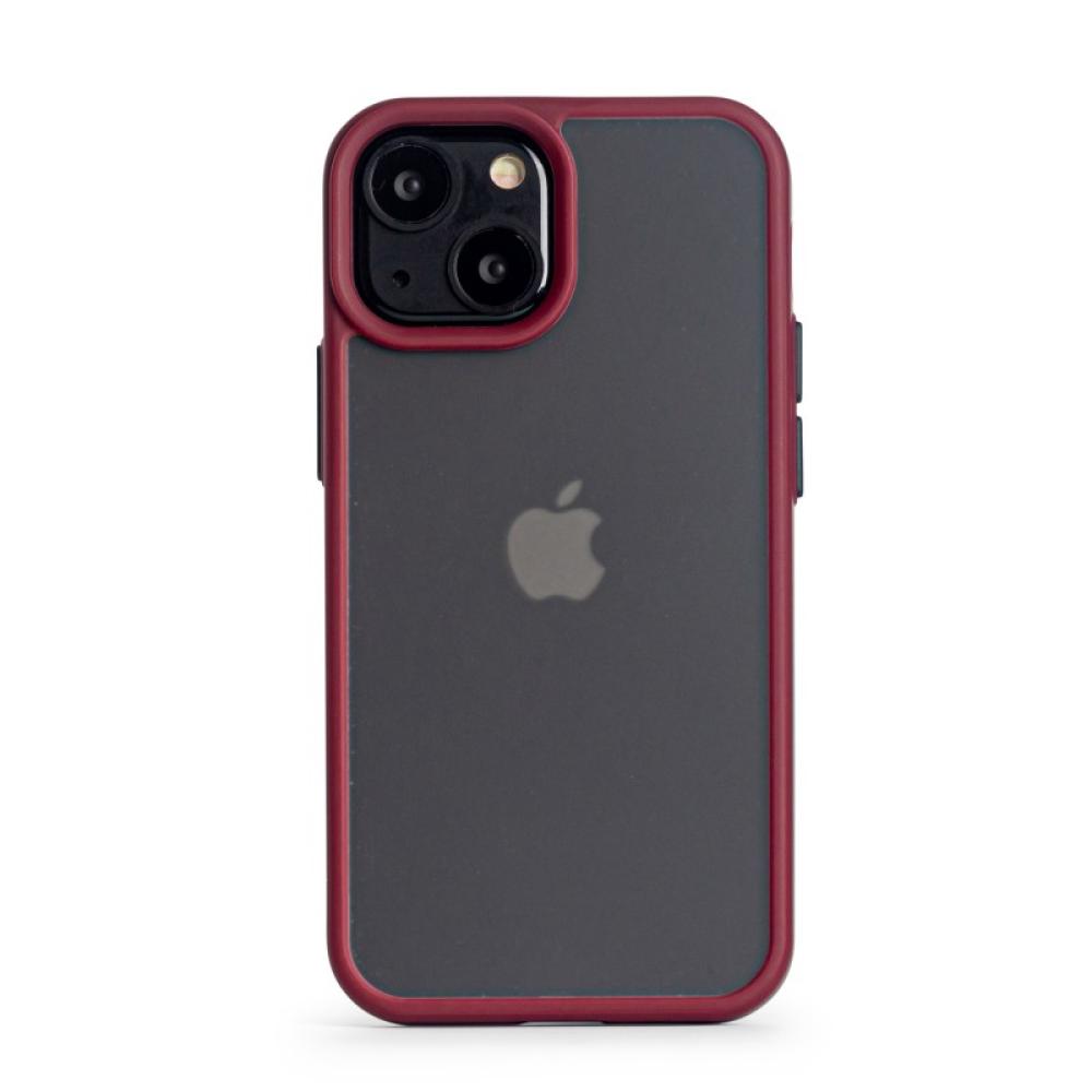 Techair - Classic essential funda para teléfono móvil 13,7 cm (5.4") Rojo, Transparente