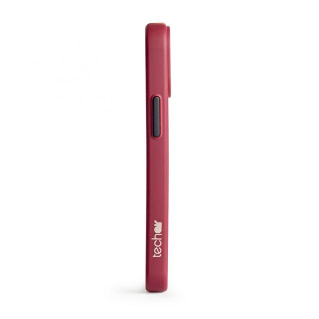 Techair - Classic essential funda para teléfono móvil 13,7 cm (5.4") Rojo, Transparente