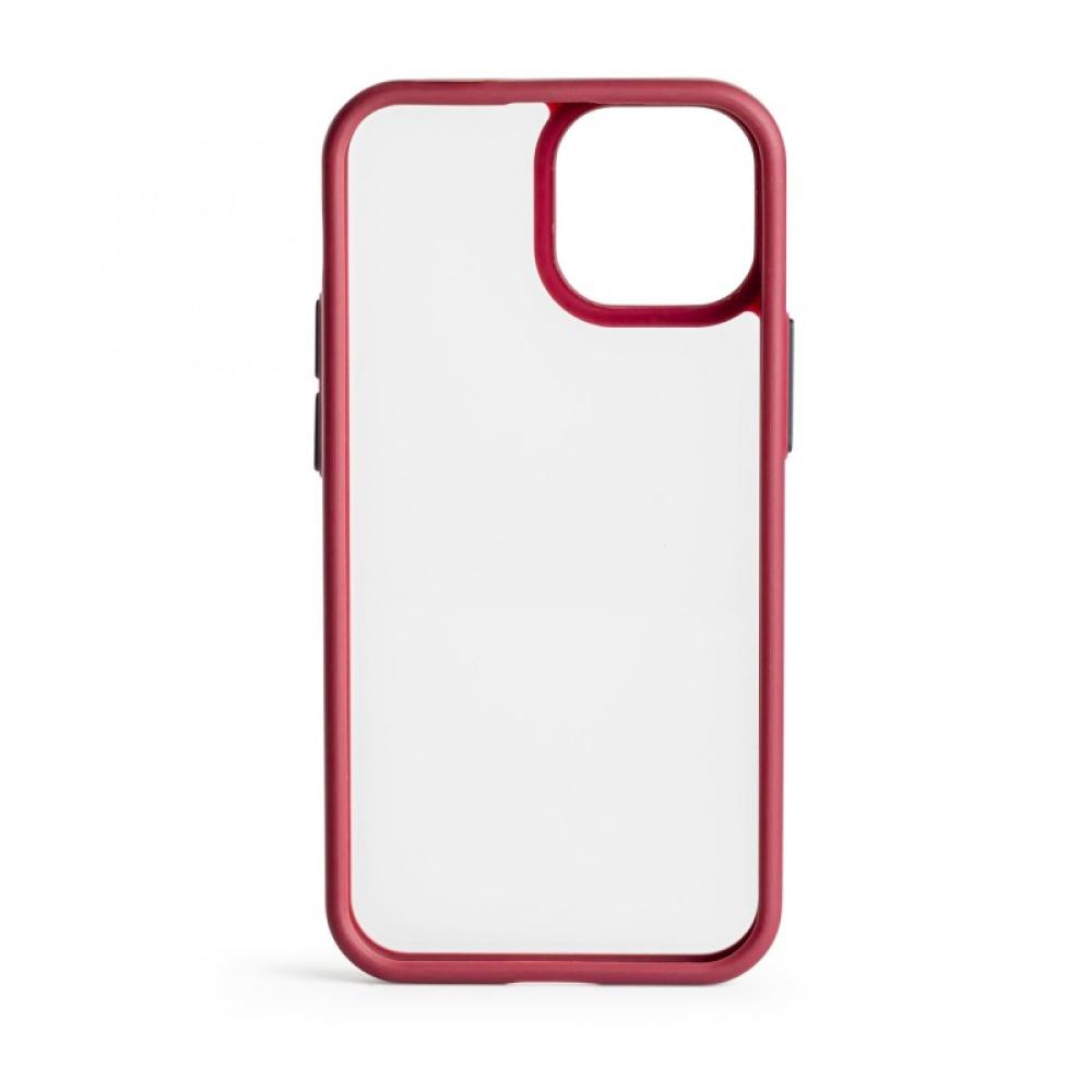 Techair - Classic essential funda para teléfono móvil 15,5 cm (6.1") Rojo, Transparente