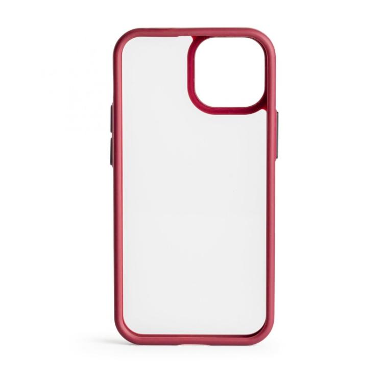 Techair - Classic essential funda para teléfono móvil 15,5 cm (6.1") Rojo, Transparente
