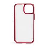 Techair - Classic essential funda para teléfono móvil 15,5 cm (6.1") Rojo, Transparente