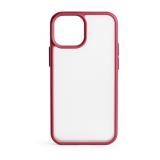 Techair - Classic essential funda para teléfono móvil 15,5 cm (6.1") Rojo, Transparente
