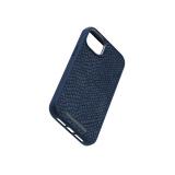 Njord byELEMENTS - Salmon Leather Magsafe Case - iPhone 14 Plus - Blue