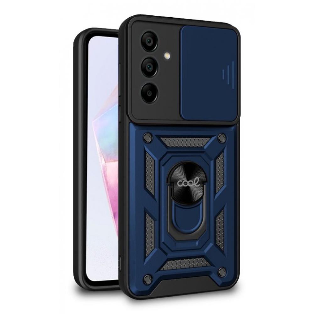 COOL Accesorios - Hard Ring funda para teléfono móvil 16,8 cm (6.6") Negro, Azul