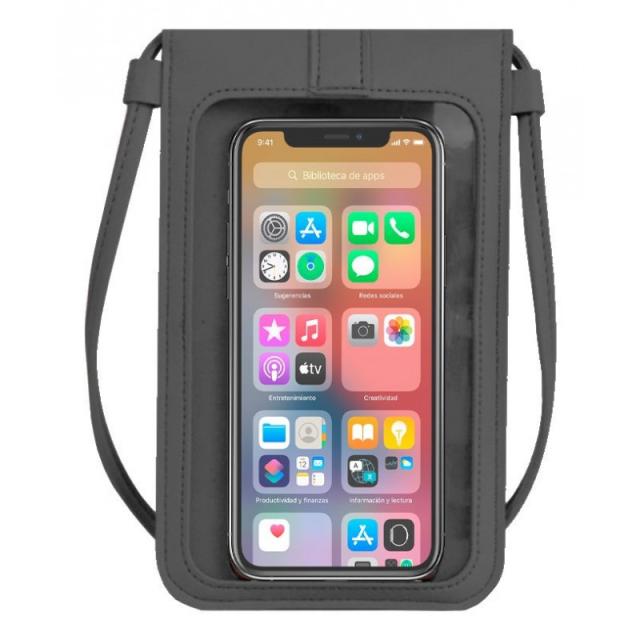 COOL Accesorios - 8434847056159 funda para teléfono móvil 17 cm (6.7") Funda cartera Gris Oscuro