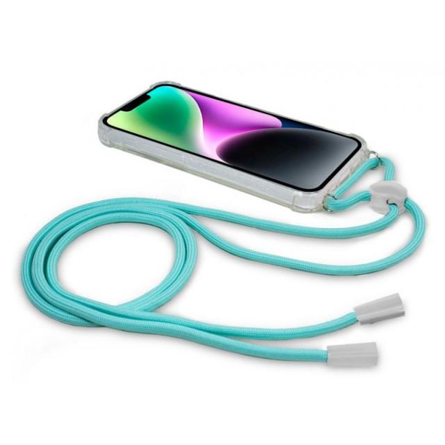 COOL Accesorios - 8434847063331 funda para teléfono móvil 15,5 cm (6.1") Color menta, Transparente