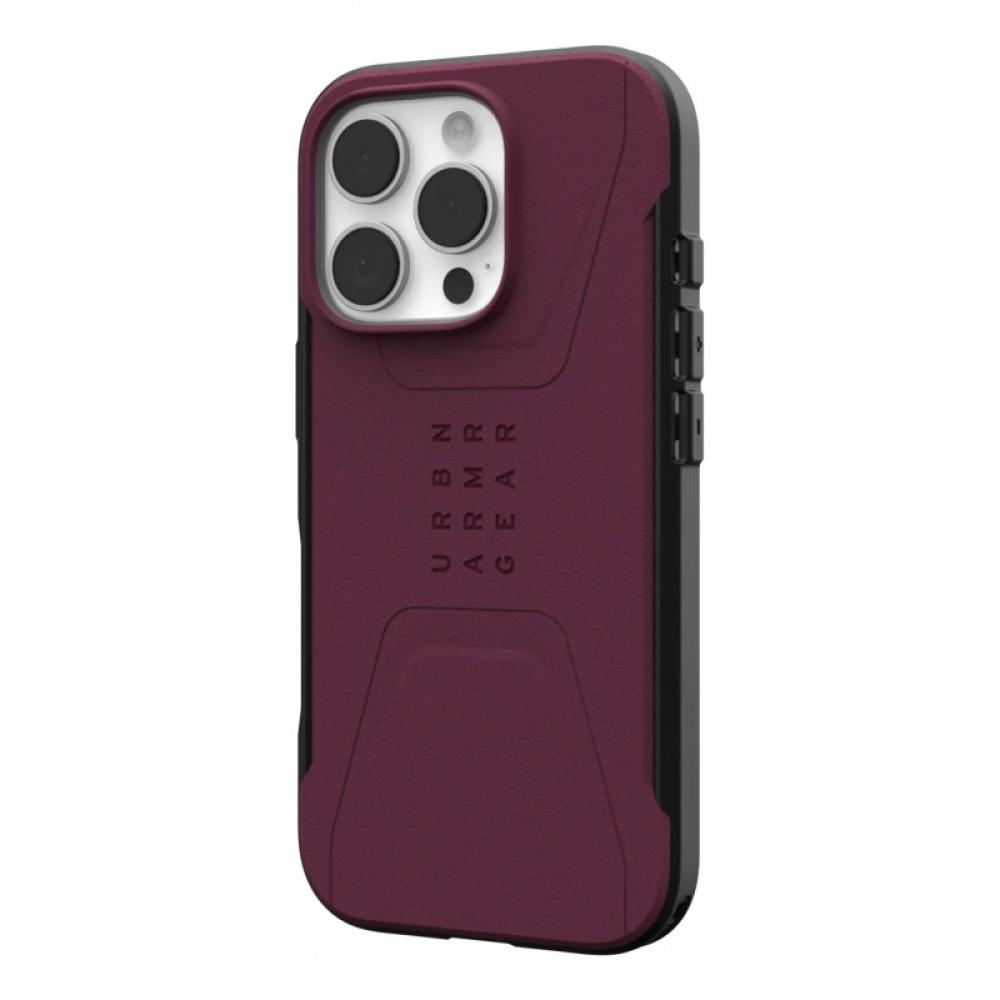 Urban Armor Gear - Civilian funda para teléfono móvil 16 cm (6.3") Burdeos