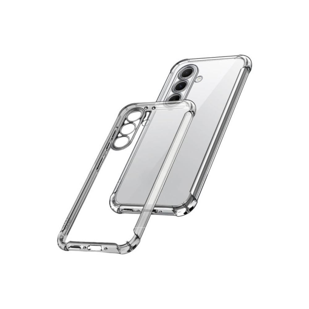 Ksix - B8697FTP00 funda para teléfono móvil 17 cm (6.7") Plata, Transparente