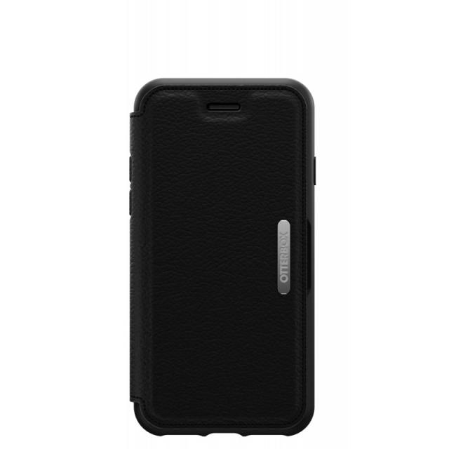 OtterBox - Strada Folio Series para Apple iPhone SE (2nd gen)/8/7, negro