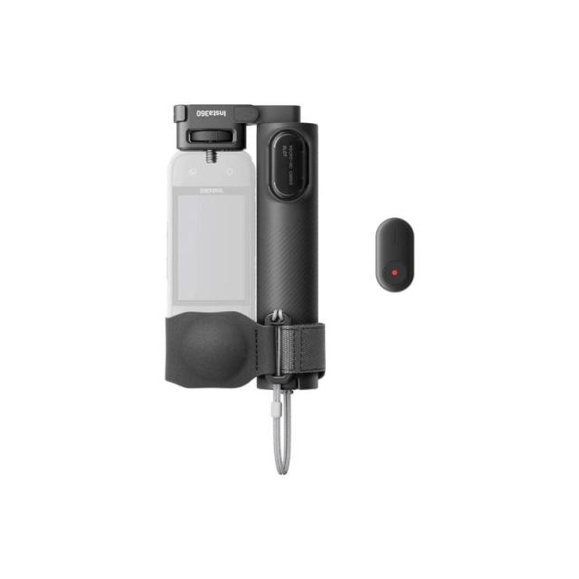 Insta360 - CINSCAVU palo para autofotos Cámara Negro
