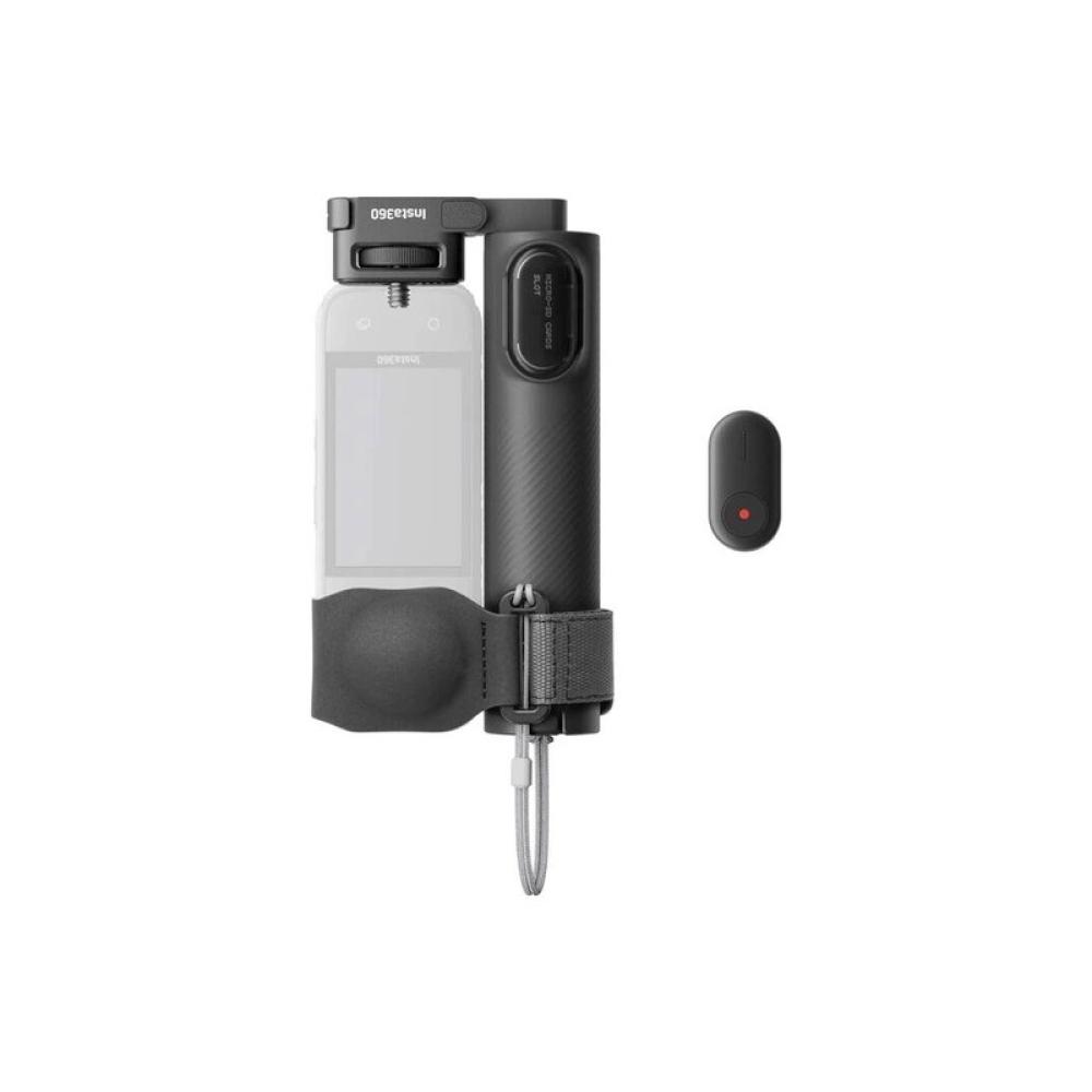 Insta360 - CINSCAVU palo para autofotos Cámara Negro