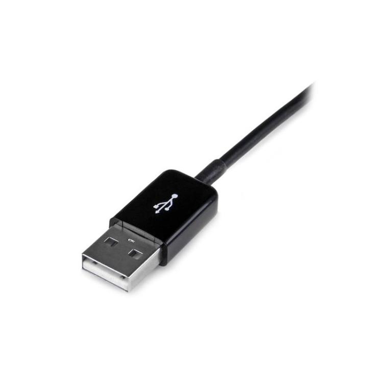 StarTech.com - Cable Adaptador 2m Conector Dock USB para Samsung Galaxy Tab - Negro - USB A Macho
