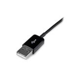 StarTech.com - Cable Adaptador 2m Conector Dock USB para Samsung Galaxy Tab - Negro - USB A Macho