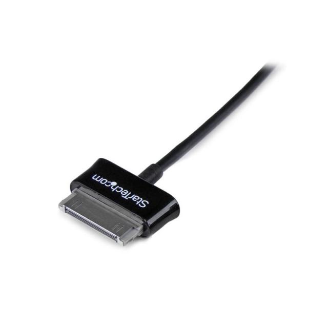 StarTech.com - Cable Adaptador 2m Conector Dock USB para Samsung Galaxy Tab - Negro - USB A Macho