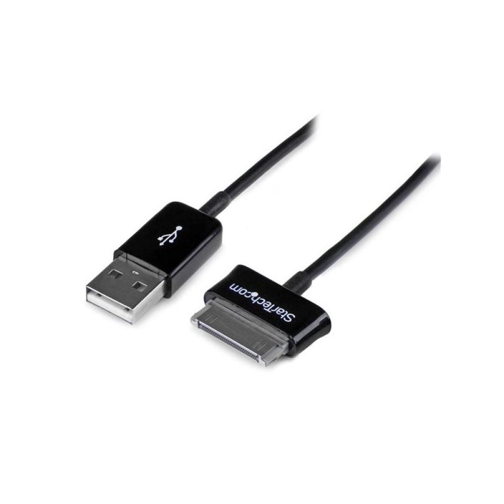 StarTech.com - Cable Adaptador 2m Conector Dock USB para Samsung Galaxy Tab - Negro - USB A Macho