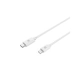 Celly - USBLIGHTTYPECWH cable de teléfono móvil Blanco USB C Lightning 1 m