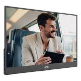 AOC - 16T20E2 monitor o TV portátil Monitor portátil Negro 39,6 cm (15.6") LED 1920 x 1080 Pixeles