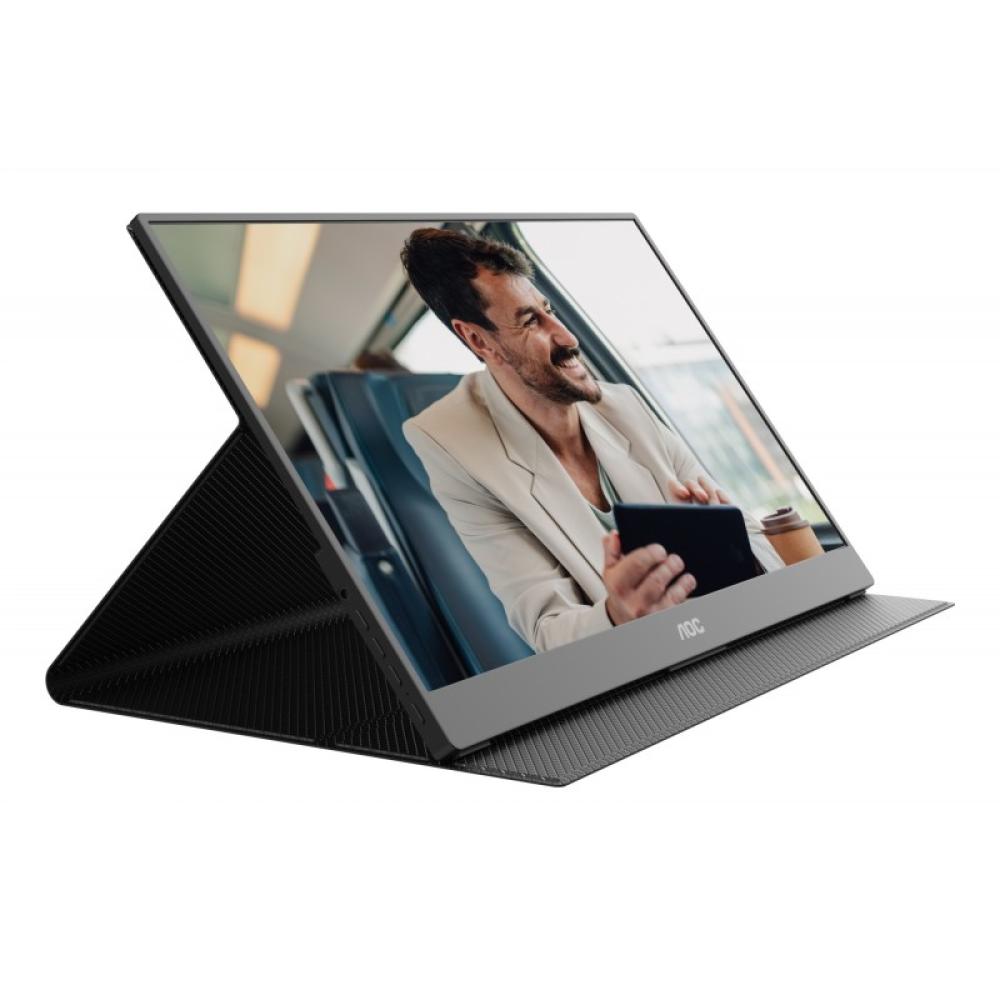 AOC - 16T20E2 monitor o TV portátil Monitor portátil Negro 39,6 cm (15.6") LED 1920 x 1080 Pixeles