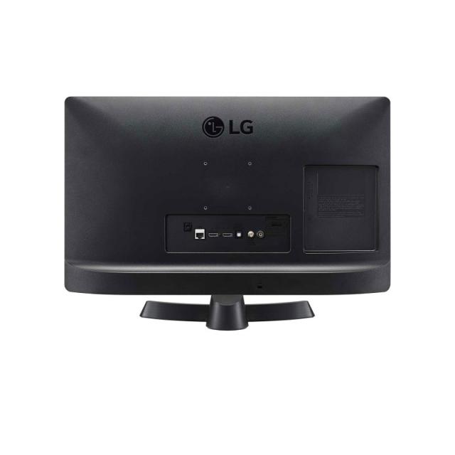 LG - HD 24TQ510S-PZ Televisor 59,9 cm (23.6") Smart TV Wifi Negro, Gris 250 cd / m²