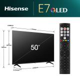 Hisense - 50E77NQ 127 cm (50") 4K Ultra HD Smart TV Wifi Negro 350 cd / m²