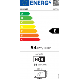Hisense - 50E77Q 127 cm (50") 4K Ultra HD Smart TV Wifi Negro