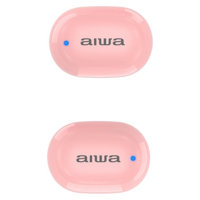 Aiwa - EBTW-150PK auricular y casco Auriculares Inalámbrico Dentro de oído Llamadas/Música Bluetooth Rosa