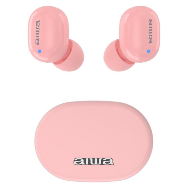 Aiwa - EBTW-150PK auricular y casco Auriculares Inalámbrico Dentro de oído Llamadas/Música Bluetooth Rosa