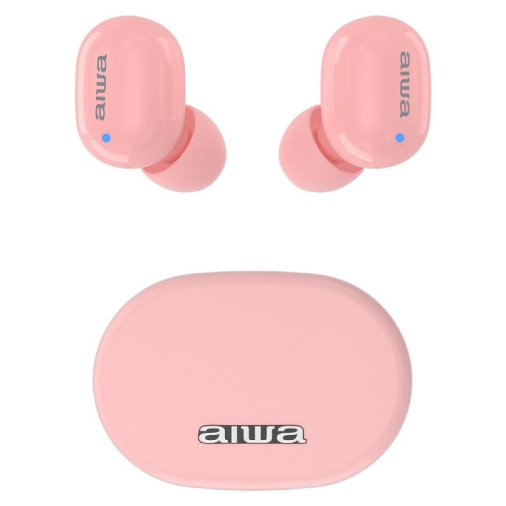 Aiwa - EBTW-150PK auricular y casco Auriculares Inalámbrico Dentro de oído Llamadas/Música Bluetooth Rosa