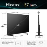Hisense - 65E77Q 165,1 cm (65") 4K Ultra HD Smart TV Wifi Negro