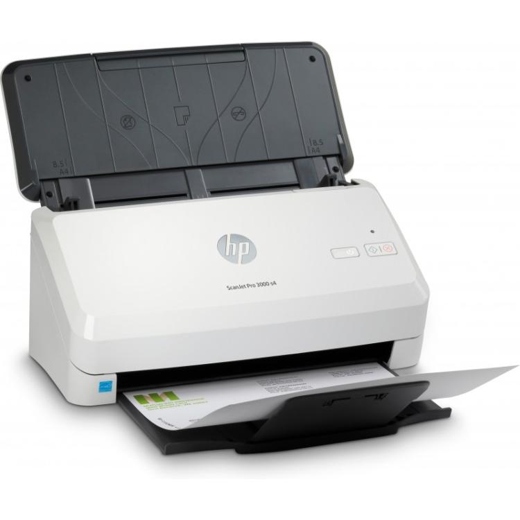 HP - ScanJet Pro 3000 s4 Escáner alimentado con hojas 600 x 600 DPI A4 Negro, Blanco