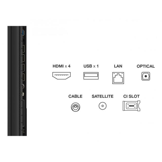 TCL - P8K 85P8K Televisor 2,16 m (85") 4K Ultra HD Smart TV Wifi Metálico 450 cd / m²