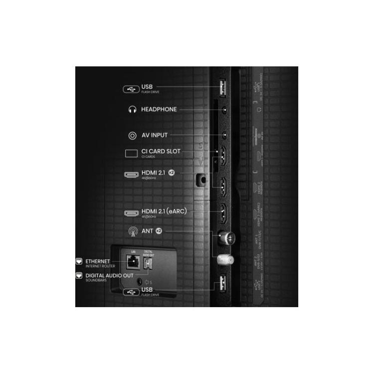 Hisense - A7Q 75A7Q 190,5 cm (75") 4K Ultra HD Smart TV Wifi Negro