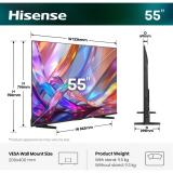 Hisense - 55Q7S 139,7 cm (55") 4K Ultra HD Smart TV Wifi Negro
