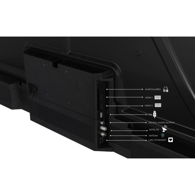 Daewoo - 65DM55QV Televisor 165,1 cm (65") 4K Ultra HD Wifi Negro