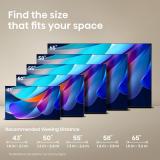 Hisense - 43A6S 109,2 cm (43") 4K Ultra HD Smart TV Wifi Negro