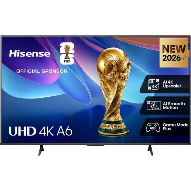 Hisense - 65A6S 165,1 cm (65") 4K Ultra HD Smart TV Wifi Negro