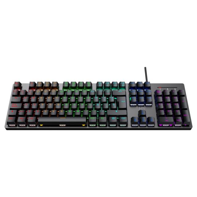 Hiditec - Teclado Mecánico GK400 + Ratón Gaming Blitz + Alfombrilla T-Fenix