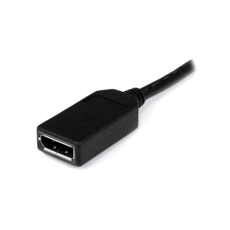 StarTech.com - Cable Adaptador de 20cm DMS-59 a 2x DisplayPort - Vídeo de 4K x 2K - Cable Divisor Splitter en Y LFH DMS de 59 pi