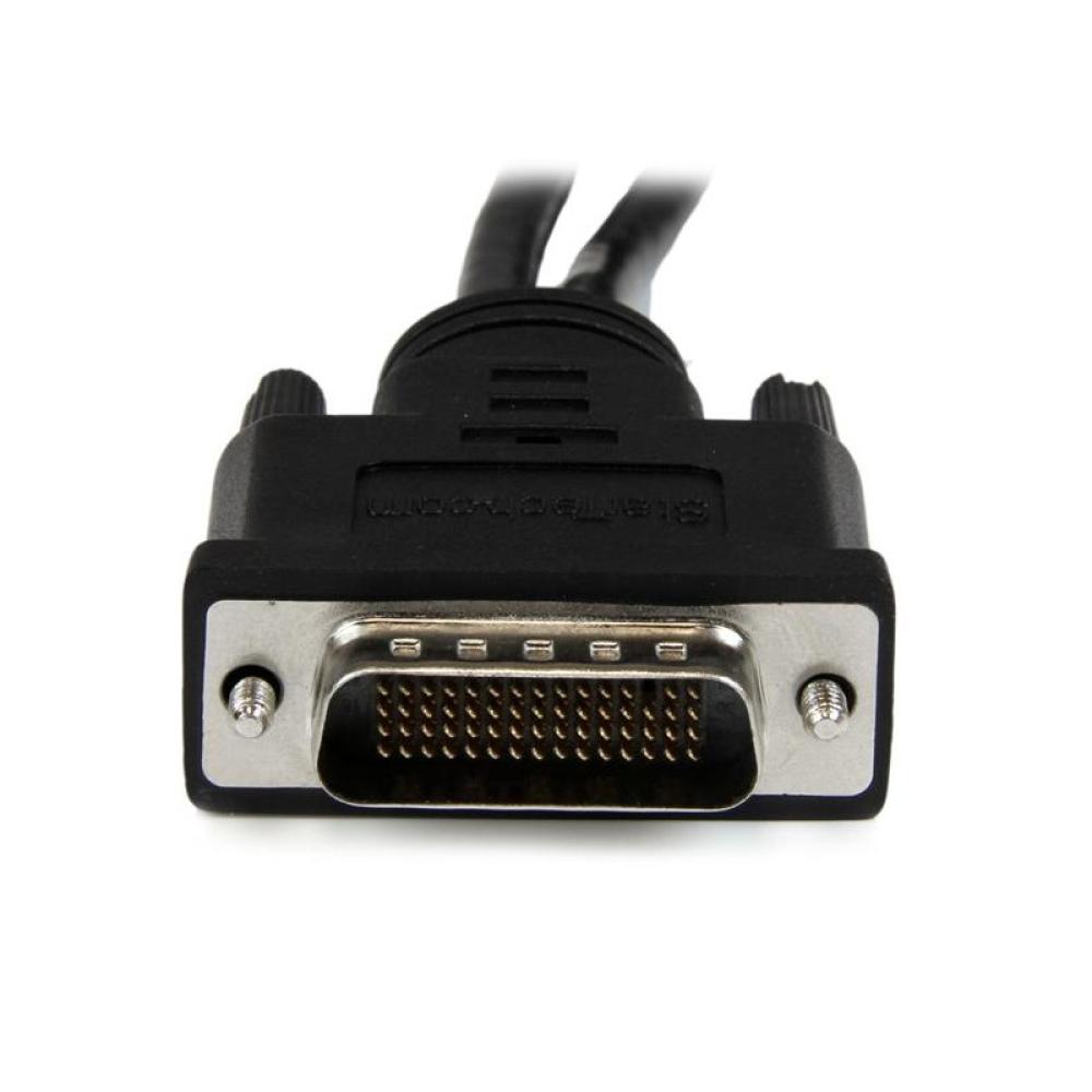 StarTech.com - Cable Adaptador de 20cm DMS-59 a 2x DisplayPort - Vídeo de 4K x 2K - Cable Divisor Splitter en Y LFH DMS de 59 pi