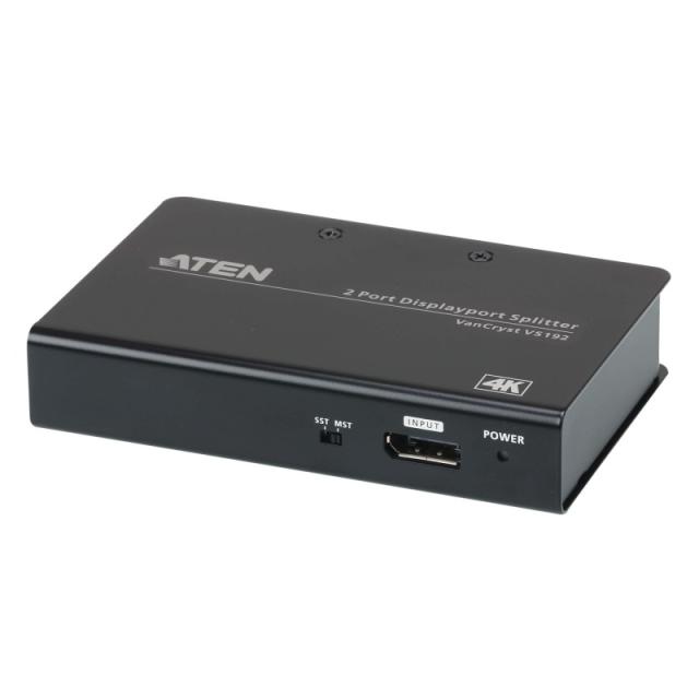 ATEN - Distribuidor DisplayPort 4K de 2 puertos