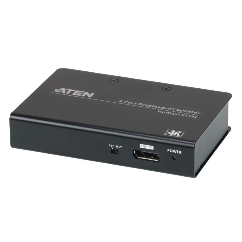 ATEN - Distribuidor DisplayPort 4K de 2 puertos