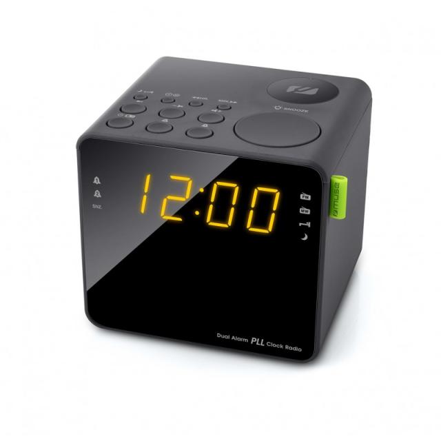 Muse - M-187CR radio Reloj Digital Negro
