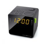 Muse - M-187CR radio Reloj Digital Negro