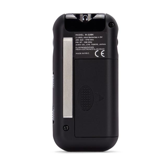 Aiwa - R-22BK radio Personal Analógica Negro