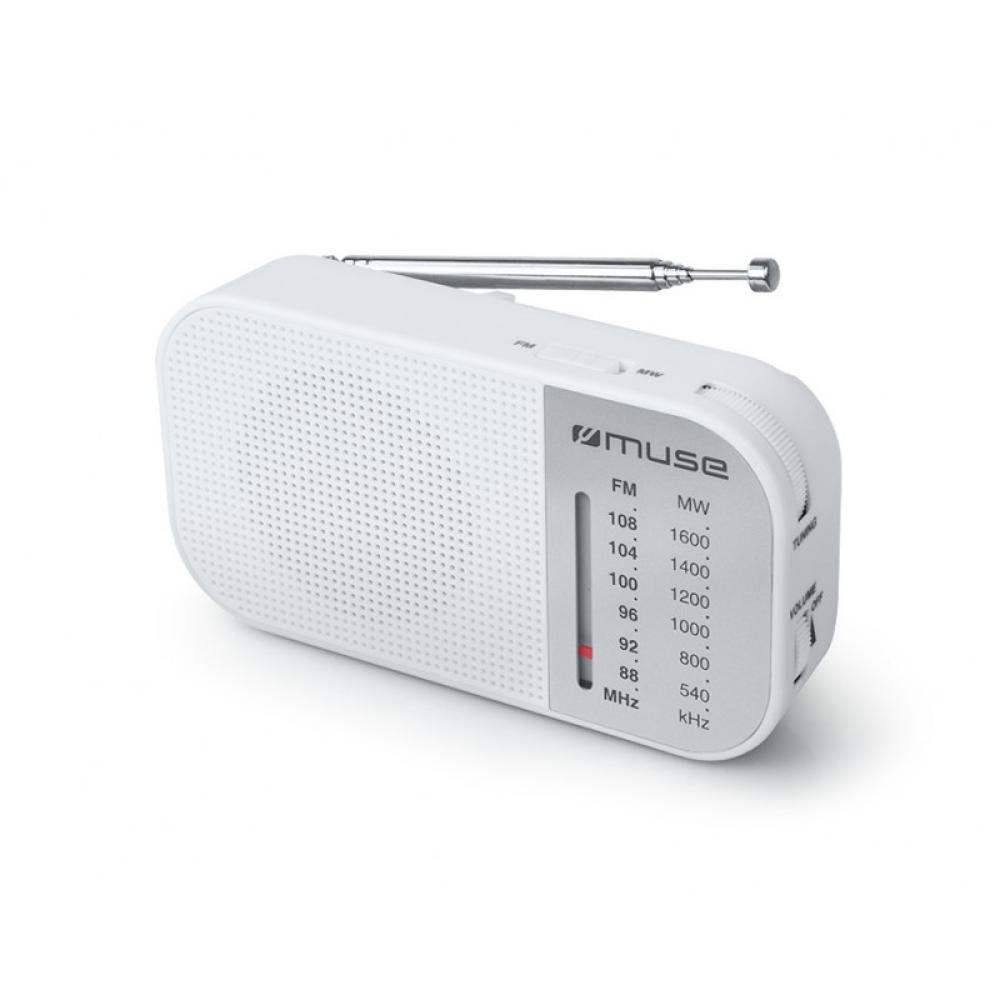 Muse - M-025 RW radio Portátil Analógica Blanco